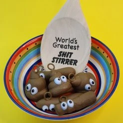 Mdi Man Cave Gifts Giant "World's Greatest Sh#t Stirrer" Wooden Spoon 50cm