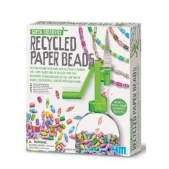 Johnco Gifts For Girls Create Your Own Recycled Paper Beads Kit | 4M