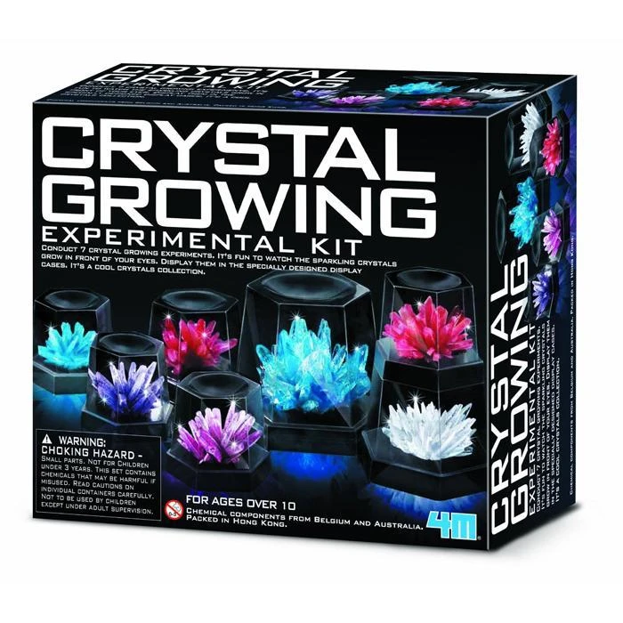 Johnco Gifts For Boys Crystal Growing Experimental Kit 4 Johnco Gifts For Boys Crystal Growing Experimental Kit