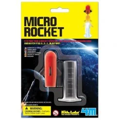 Johnco Gifts For Boys Micro Rocket Launcher | 4M Kidz Labs