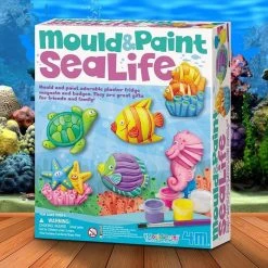 Johnco Gifts For Boys Mould And Paint Sea Life Kit