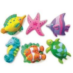 Johnco Gifts For Boys Mould And Paint Sea Life Kit