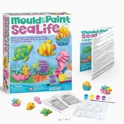 Johnco Gifts For Boys Mould And Paint Sea Life Kit
