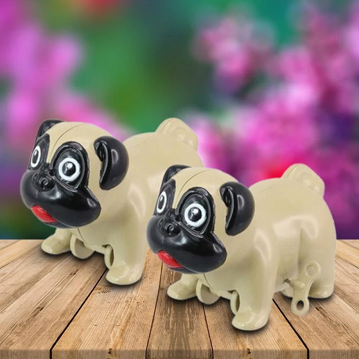 Mdi Wind-Up Racing Pugs 3 Mdi Wind-Up Racing Pugs
