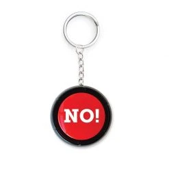 IsAlbi The No Button Sound Effects Keyring Novelty Buttons