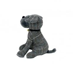 Annabel Trends Gifts For Sisters Houndstooth Sitting Dog & Cat Doorstops