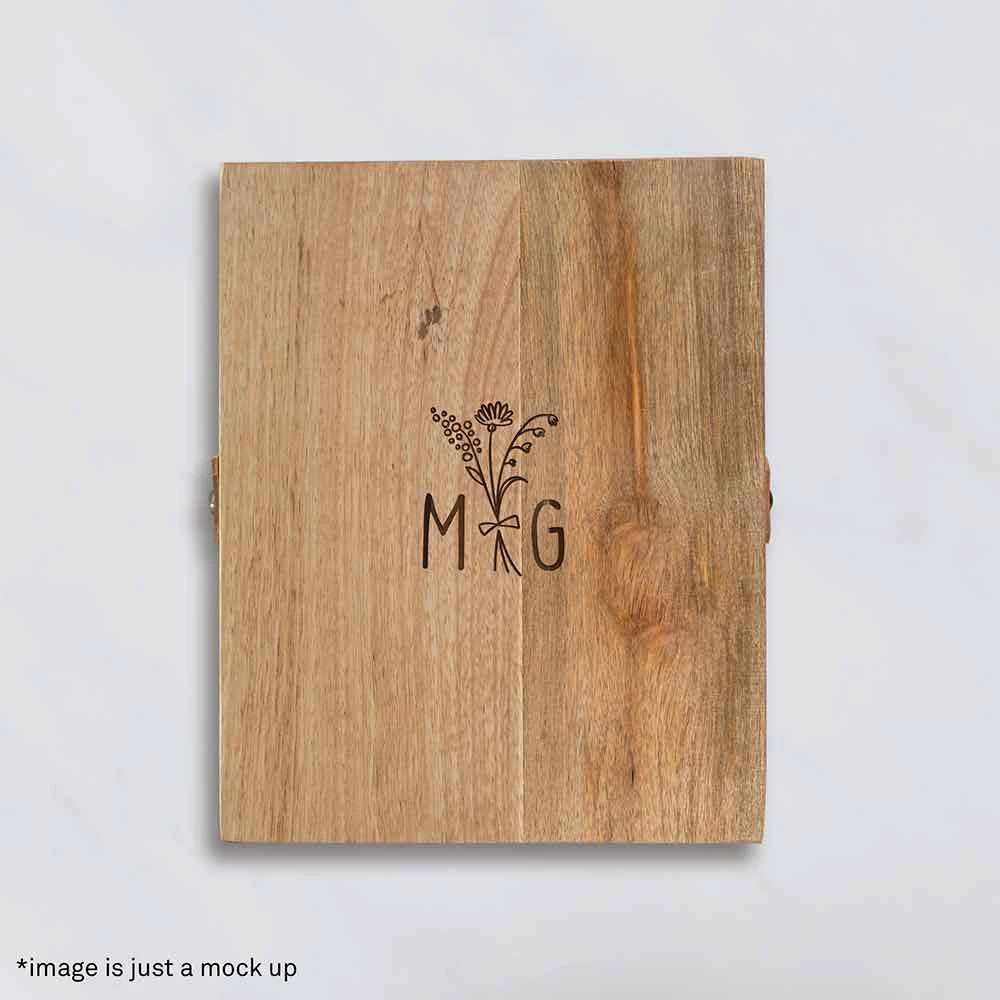 Yellow Octopus Personalised Personalised Universal Knife Block - Flower Bunch 5 Yellow Octopus Personalised Personalised Universal Knife Block - Flower Bunch