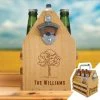 Yellow Octopus Personalised Beer Gifts Personalised Timber Beer Caddy - Tree Design 2 Yellow Octopus Personalised Beer Gifts Personalised Timber Beer Caddy - Tree Design