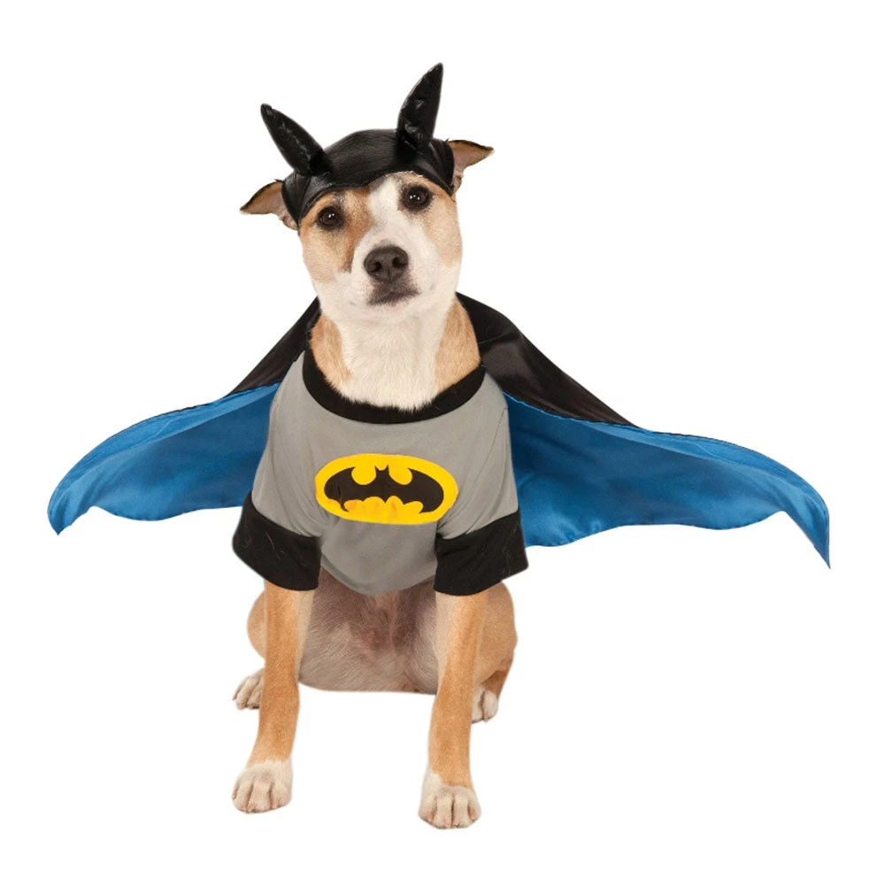 Rubies Deerfield Comics & Superheroes DC Comics Batman Deluxe Pet Costume 3 Rubies Deerfield Comics & Superheroes DC Comics Batman Deluxe Pet Costume