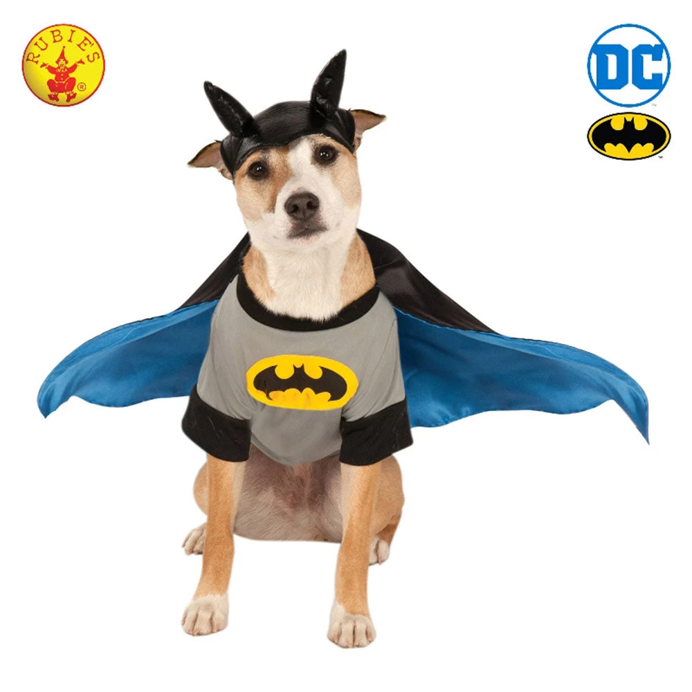 Rubies Deerfield Comics & Superheroes DC Comics Batman Deluxe Pet Costume 7 Rubies Deerfield Comics & Superheroes DC Comics Batman Deluxe Pet Costume