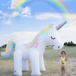 William Valentine Giant Inflatable Unicorn Yard Sprinkler 2m Tall!