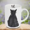 Ladelle Mugs Cat Watching Mouse Designer Bone China Mug | Bob Bowdige