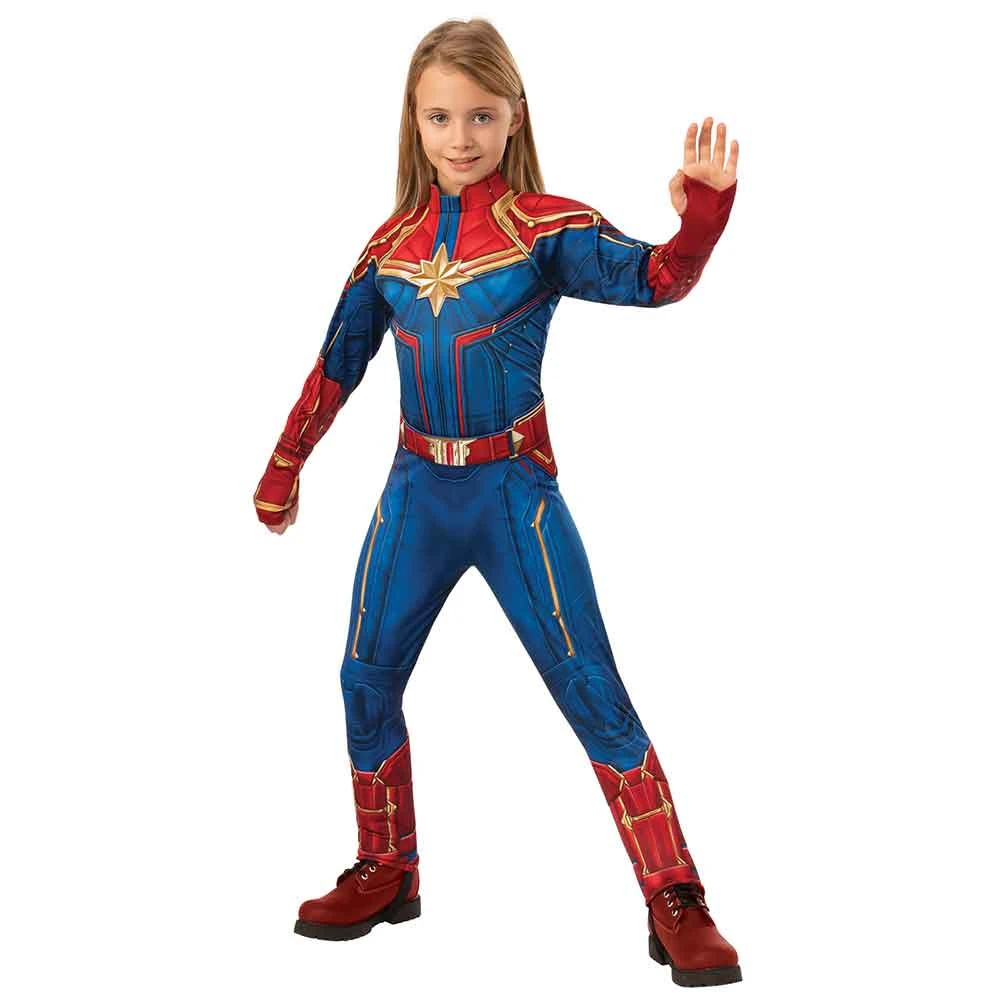Rubies Deerfield Marvel Captain Marvel Deluxe Child Costume 4 Rubies Deerfield Marvel Captain Marvel Deluxe Child Costume