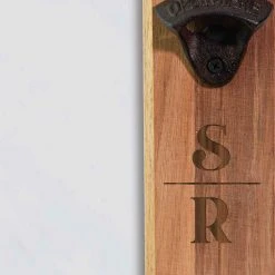 Yellow Octopus Personalised Personalised Wall Mount Bottle Opener - Classic Initials Personalised Birthday Gifts 7 Yellow Octopus Personalised Personalised Wall Mount Bottle Opener - Classic Initials Personalised Birthday Gifts