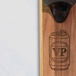 Yellow Octopus Personalised Personalised Birthday Gifts Personalised Wall Mount Bottle Opener - Funny Beer Style