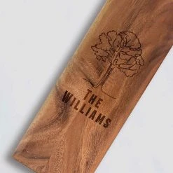 Yellow Octopus Personalised Personalised Baguette Paddle Serving Board - Tree Design Foodie 9 Yellow Octopus Personalised Personalised Baguette Paddle Serving Board - Tree Design Foodie