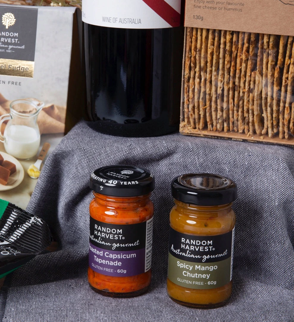 Yellow Octopus Exclusives - Hampers Sips & Snacks Red Wine Gift Hamper 4 Yellow Octopus Exclusives - Hampers Sips & Snacks Red Wine Gift Hamper