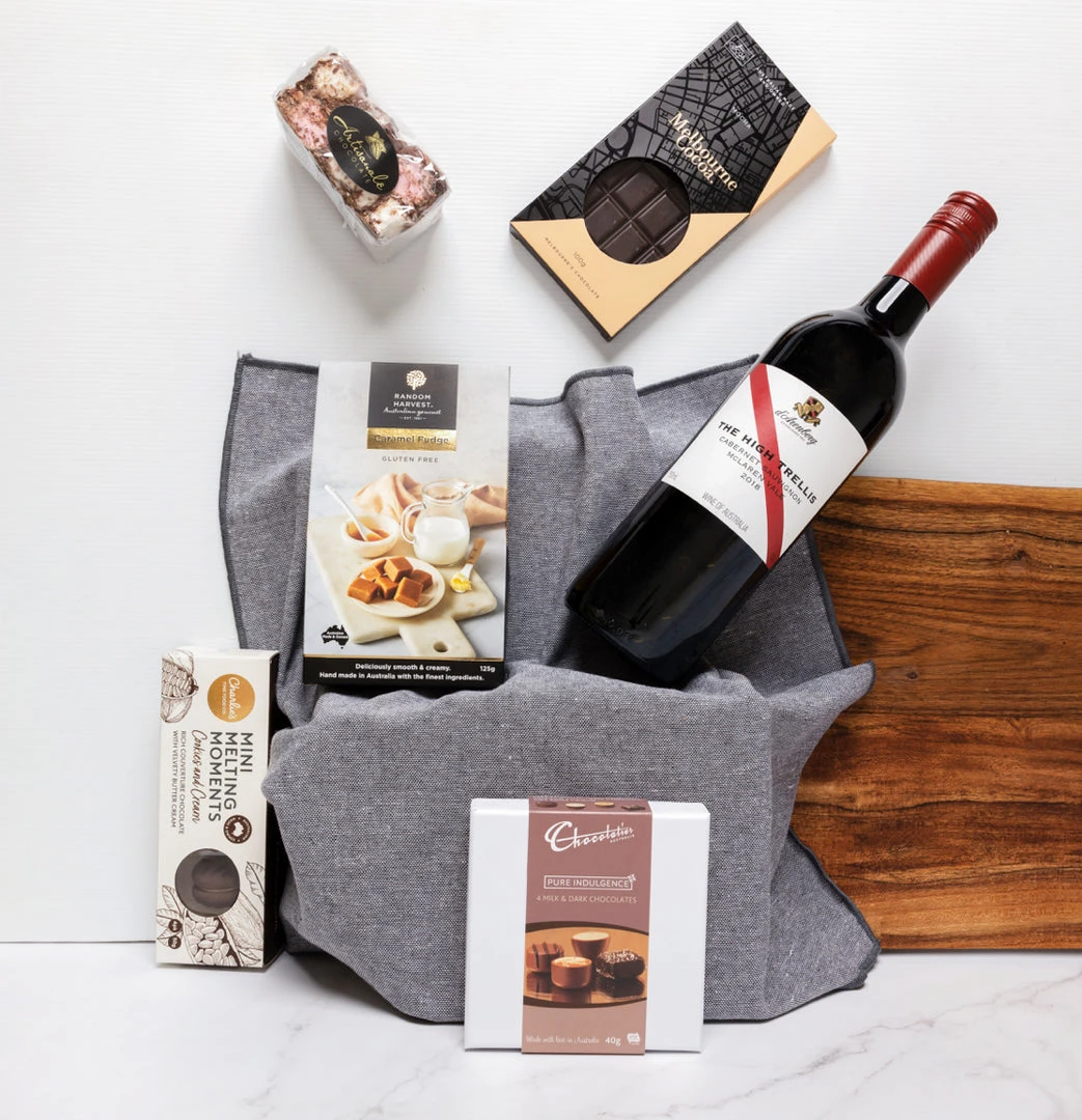 Yellow Octopus Exclusives - Hampers Red Wine & Chocolates Gift Hamper Foodie 5 Yellow Octopus Exclusives - Hampers Red Wine & Chocolates Gift Hamper Foodie