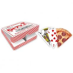 William Valentine Gifts For Sisters Pizza Slice Playing Cards