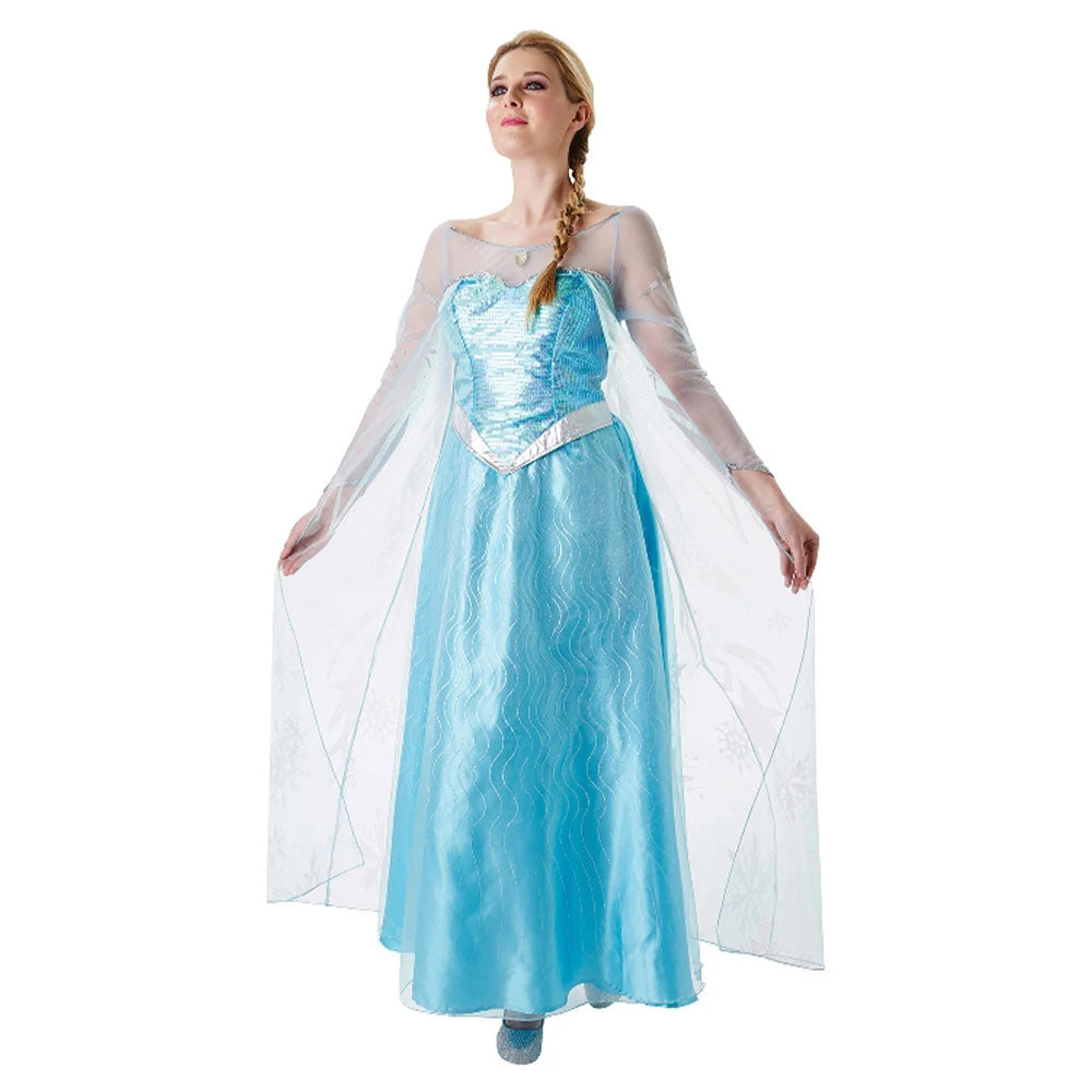 Rubies Deerfield Adult Costumes Disney Elsa Deluxe Adult Costume 3 Rubies Deerfield Adult Costumes Disney Elsa Deluxe Adult Costume