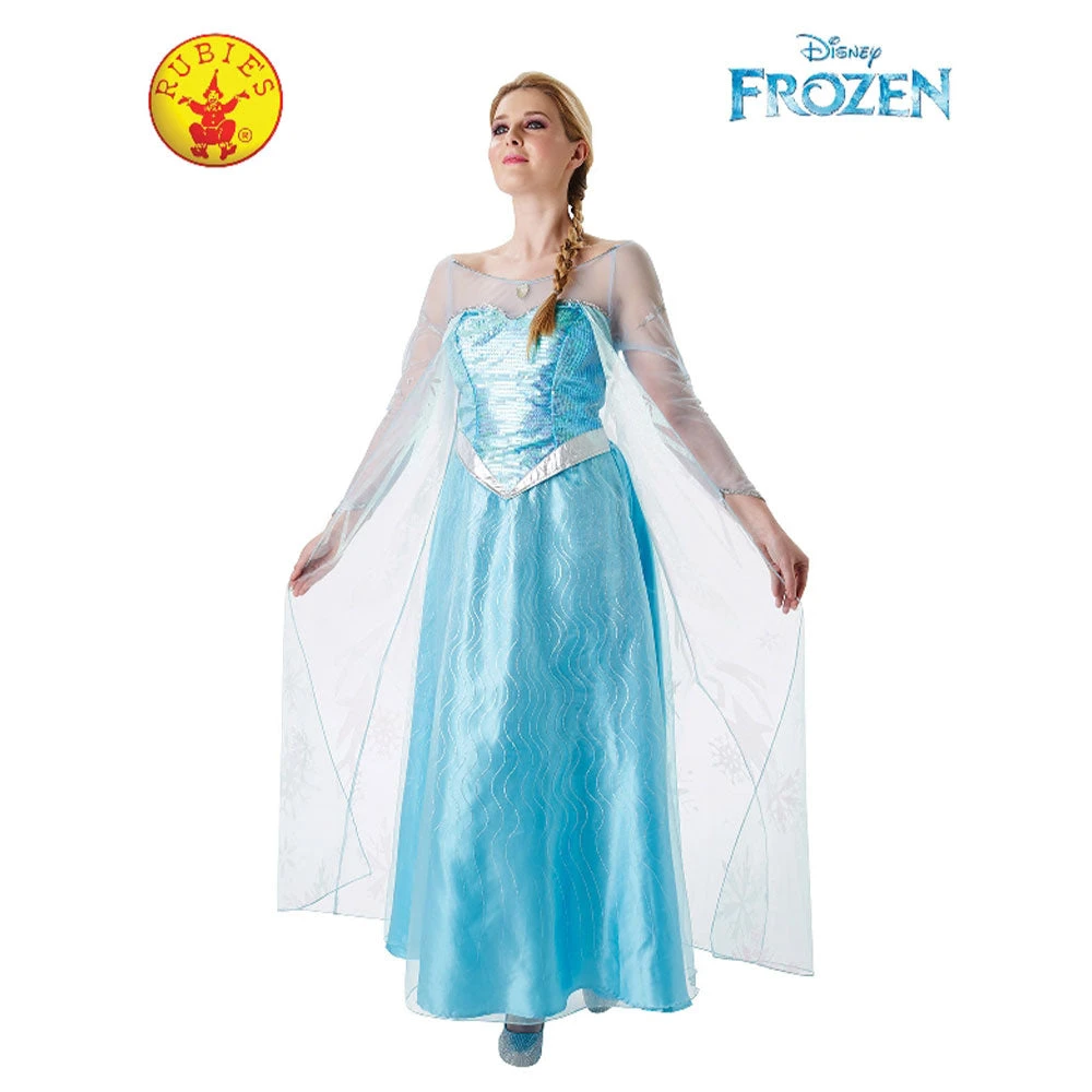 Rubies Deerfield Adult Costumes Disney Elsa Deluxe Adult Costume 7 Rubies Deerfield Adult Costumes Disney Elsa Deluxe Adult Costume