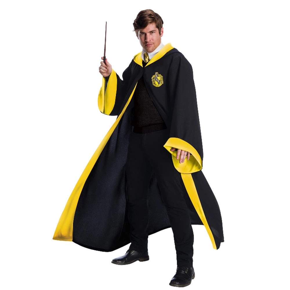 Rubies Deerfield Harry Potter Hufflepuff Robe Adult Costume 3 Rubies Deerfield Harry Potter Hufflepuff Robe Adult Costume