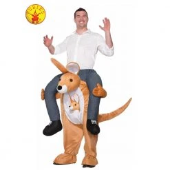 Rubies Deerfield Kangaroo Piggy Back Adult Costume 9 Rubies Deerfield Kangaroo Piggy Back Adult Costume