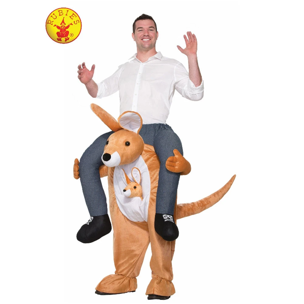 Rubies Deerfield Kangaroo Piggy Back Adult Costume 6 Rubies Deerfield Kangaroo Piggy Back Adult Costume
