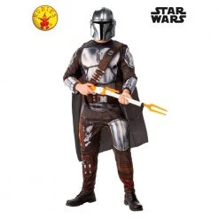 Rubies Deerfield Geek Star Wars Mandalorian Deluxe Adult Costume