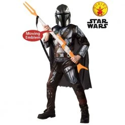 Rubies Deerfield Star Wars Mandalorian Deluxe Child Costume Gifts For Boys