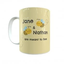 Yellow Octopus New Personalised Mug - Meant To Bee Design