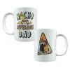 Yellow Octopus New Personalised Mug - Nacho Average Dad Design With Photo