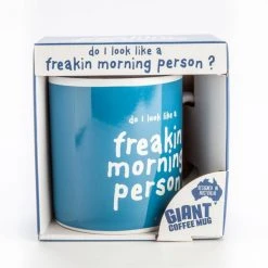 Mdi "Do I Look Like A Freakin Morning Person?" Giant Mug Giant Products