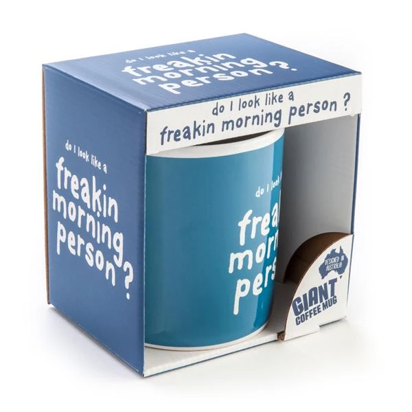 Mdi "Do I Look Like A Freakin Morning Person?" Giant Mug Giant Products 5 Mdi "Do I Look Like A Freakin Morning Person?" Giant Mug Giant Products