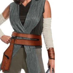 Rubies Deerfield Geek Star Wars Rey Deluxe Adult Costume 10 Rubies Deerfield Geek Star Wars Rey Deluxe Adult Costume