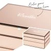 Yellow Octopus Personalised Personalised Rose Gold Stackable Jewellery Box Set Personalised Gifts For Her 1 Yellow Octopus Personalised Personalised Rose Gold Stackable Jewellery Box Set Personalised Gifts For Her