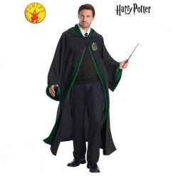 Rubies Deerfield Geek Harry Potter Slytherin Robe Adult Costume