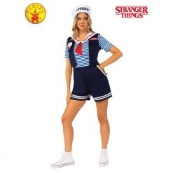 Rubies Deerfield Adult Costumes Stranger Things Robin Scoops Ahoy Adult Costume
