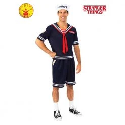 Rubies Deerfield Stranger Things Steve Scoops Ahoy Adult Costume