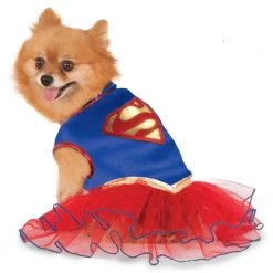 Rubies Deerfield DC Comics Supergirl Pet Tutu Dress Costume Comics & Superheroes