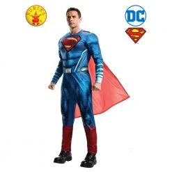 Rubies Deerfield DC Comics Justice League Superman Deluxe Adult Costume Comics & Superheroes