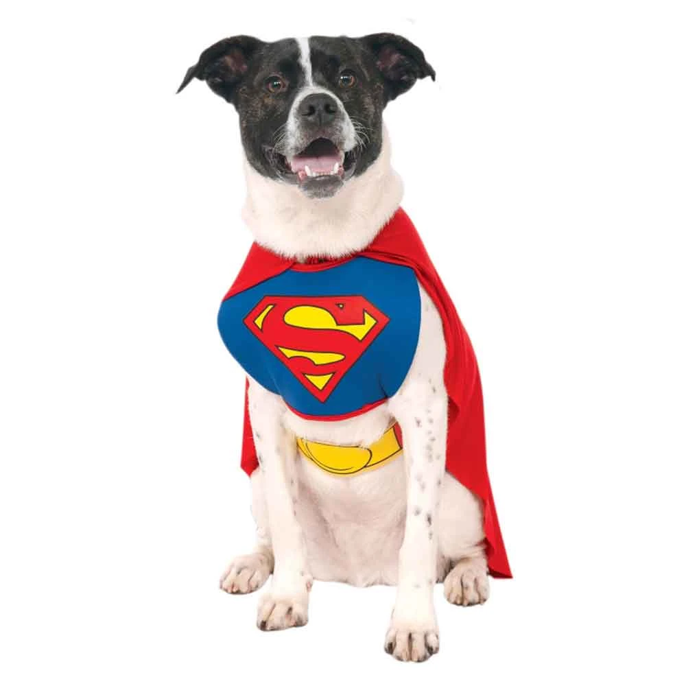 Rubies Deerfield DC Comics Superman Classic Pet Costume Comics & Superheroes 3 Rubies Deerfield DC Comics Superman Classic Pet Costume Comics & Superheroes