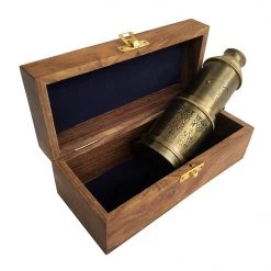 Vintage Nautical Man Cave Gifts Brass Victorian Marine Telescope | 3 Designs