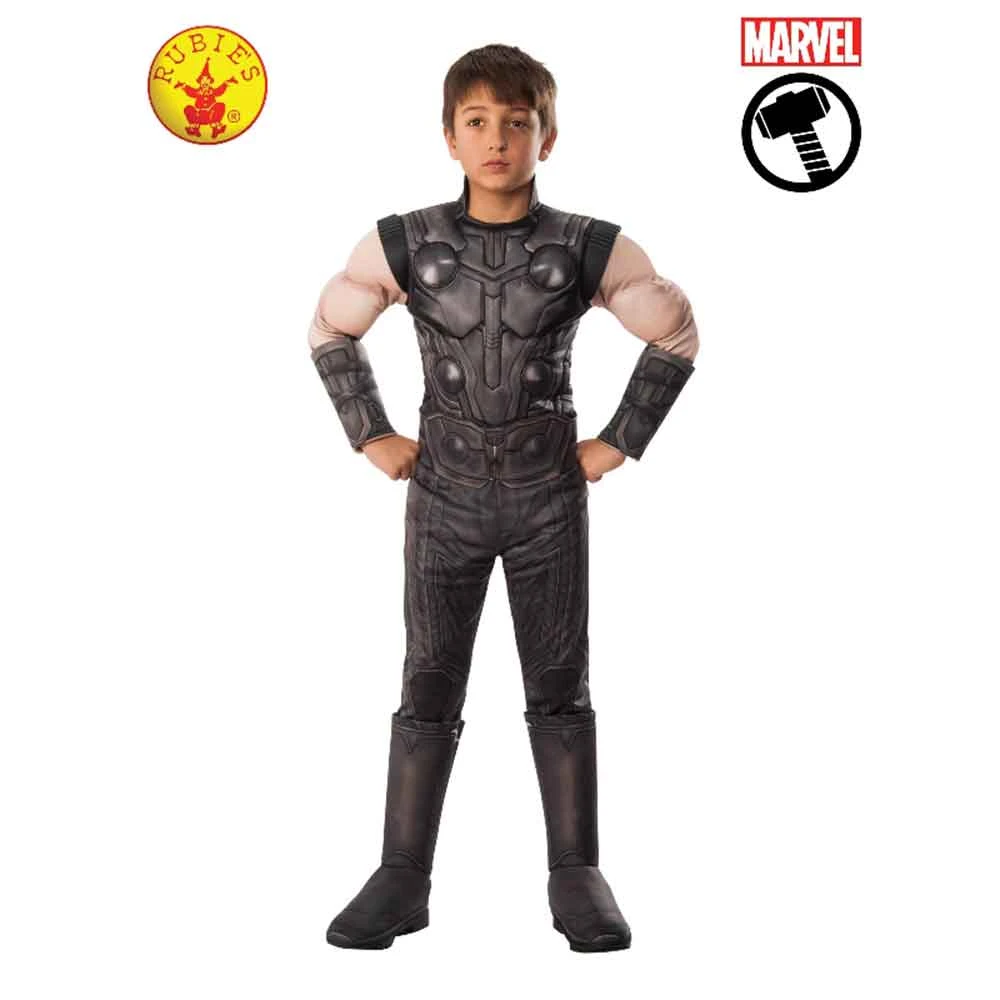 Rubies Deerfield Gifts For Boys Marvel Thor Deluxe Infinity War Child Costume 7 Rubies Deerfield Gifts For Boys Marvel Thor Deluxe Infinity War Child Costume