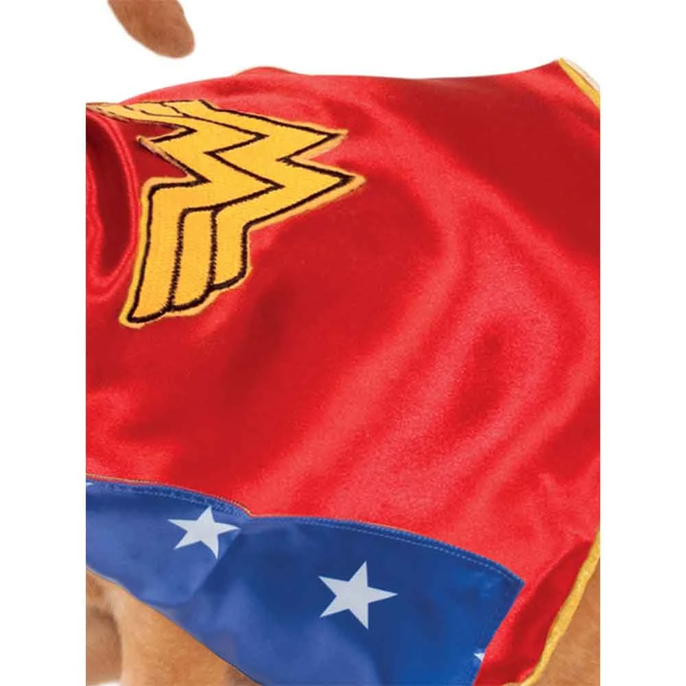 Rubies Deerfield DC Comics Wonder Woman Cape, Pet Costume 5 Rubies Deerfield DC Comics Wonder Woman Cape, Pet Costume