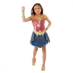Rubies Deerfield Gifts For Girls DC Comics Wonder Woman Premium Movie Costume