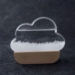 Heebiejeebies Gadgets For Him Cloud Storm Glass Weather Station