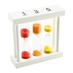 Mdi Miniature Products 3-in-1 Hourglass Sand Timer - 1, 3 & 5 Minutes