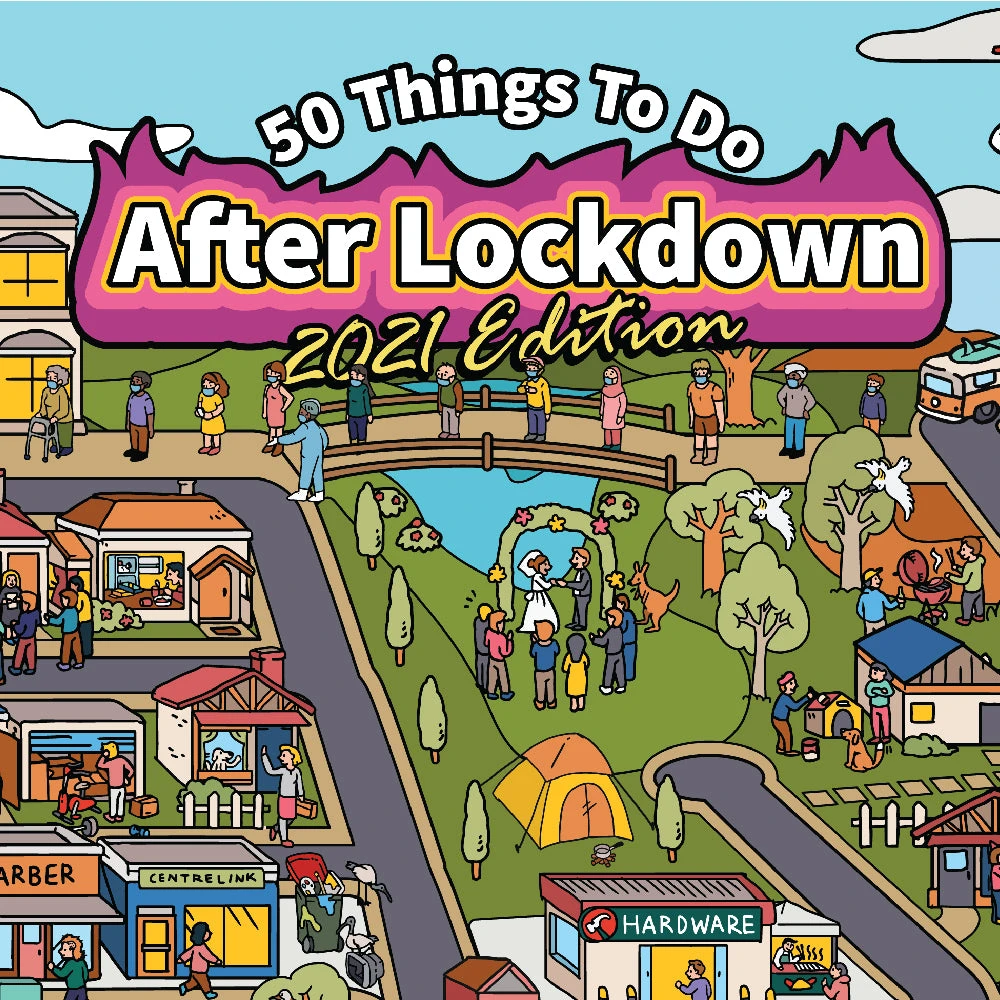 Yellow Octopus Exclusives Mens Novelty Gifts 50 Things To Do After Lockdown Art Print 2021 | Limited Edition 4 Yellow Octopus Exclusives Mens Novelty Gifts 50 Things To Do After Lockdown Art Print 2021 | Limited Edition