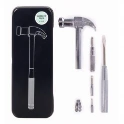IsAlbi 6-in-1 Old Fashioned Hammer & Tool In A Tin